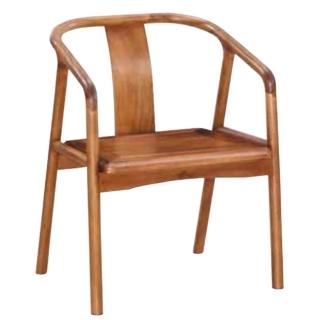 【AS 雅司設計】AS雅司-諾布全實木房間椅-54*44*76cm