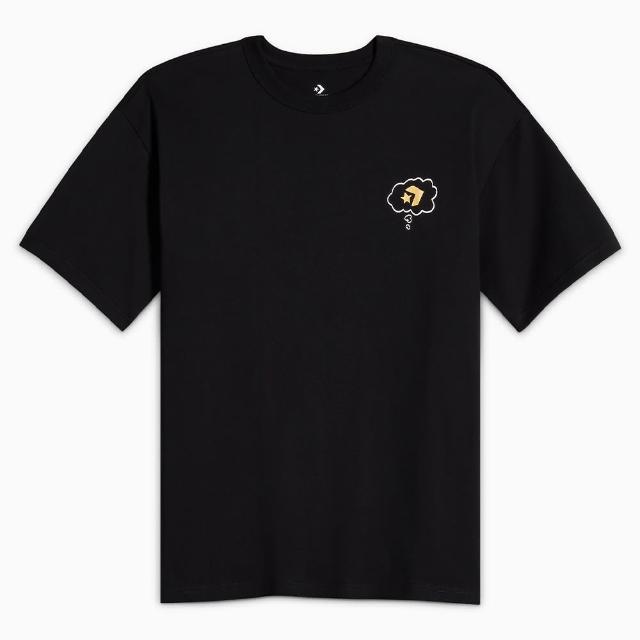 【CONVERSE】短袖上衣 男 GARDEN RAIN TEE 黑 10027714-A01