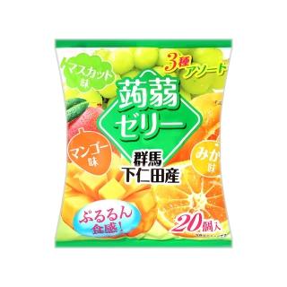 【日本MAMA】蒟蒻果凍-芒果/麝香葡萄/柑橘320g