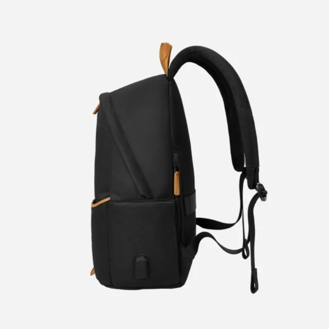 【Nordace】雙11 Ventas 黑色日常背包 ND1131-1(上班通勤旅行上學登山)