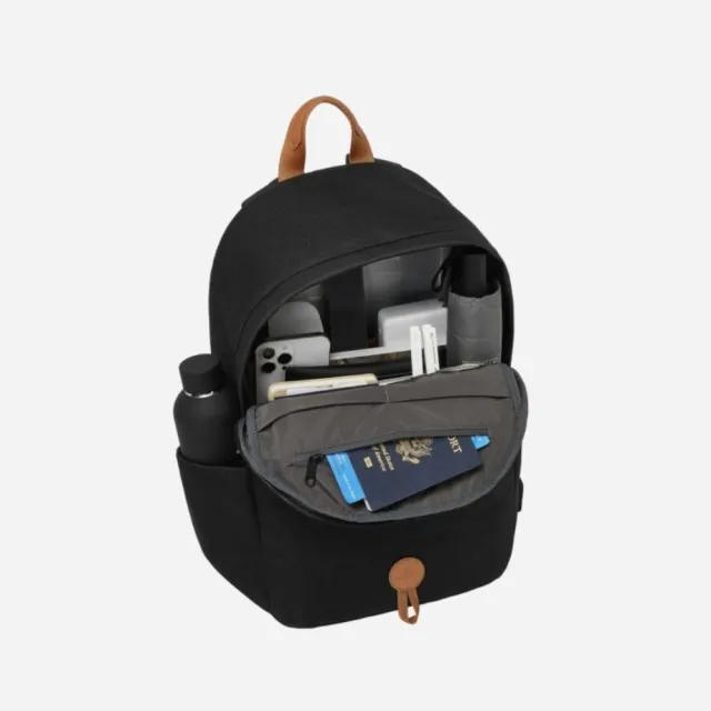 【Nordace】雙11 Ventas 黑色日常背包 ND1131-1(上班通勤旅行上學登山)