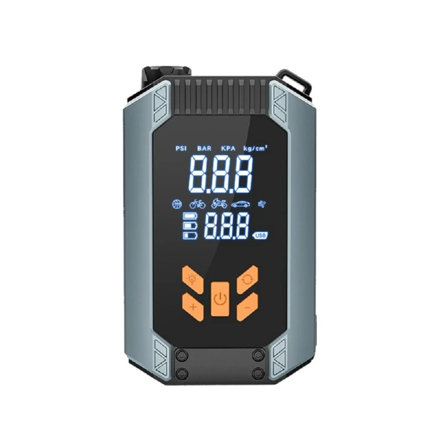 開車族必備神機！FJ AP22 多功能車用救援神器：救車、打氣、充電、照明一機搞定