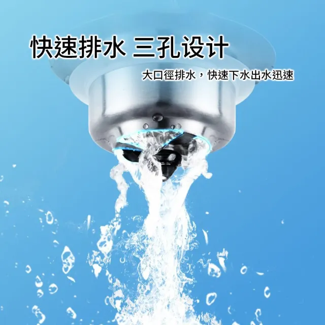 【JOEKI】不銹鋼彈跳水槽過濾器-WY0245(水槽濾網 水槽過濾網 廚房濾網 排水孔濾網 304不鏽鋼濾網 堵水塞)