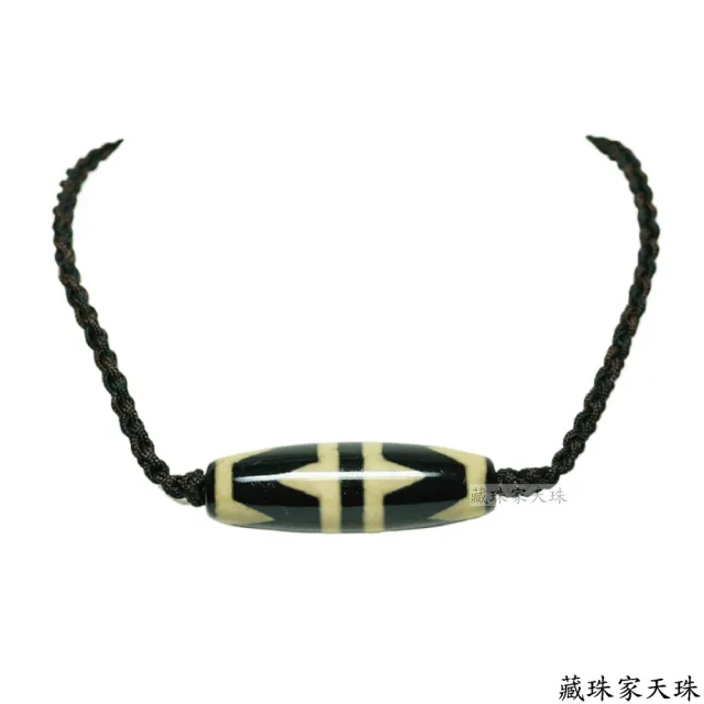 【藏珠家】虎紋招財天珠項鍊
