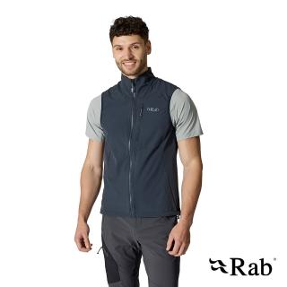 【RAB】Borealis Vest 彈性防風透氣背心 男款 鯨魚灰 #QWS79