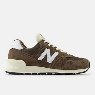 【NEW BALANCE】NB 574 復古鞋 休閒鞋 運動鞋 男 女 咖啡色(U574RBI-D)