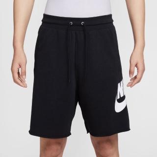 【NIKE 耐吉】短褲 男 運動褲 毛圈布 寬鬆版型 AS M NK CLUB ALUMNI FT SHORT 黑 FQ4951-010(3L6206)