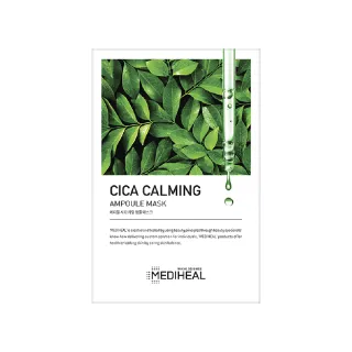 【MEDIHEAL 美迪惠爾】官方直營 四重積雪草舒緩導入面膜(滿滿積雪草安瓶精華讓肌膚穩定)