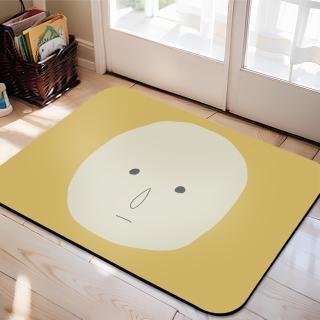 【怪獸】日竹門 30秒瞬吸 軟式珪藻土吸水地墊 躺平系列 58x38cm(吸水地墊 軟式珪藻土 珪藻土地墊)