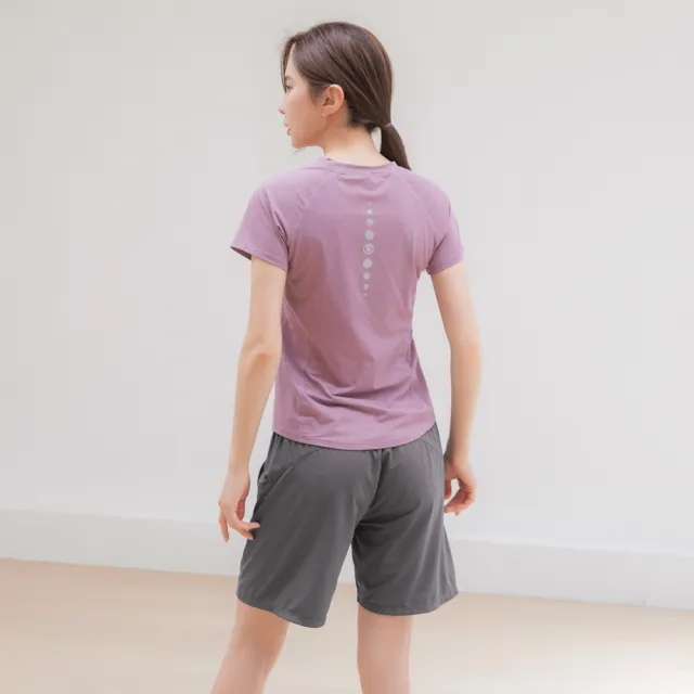 【BODYAIR】任2入 高包腰腹彈力五分闊腿褲(瑜珈.運動.慢跑.透氣.舞蹈.運動褲)