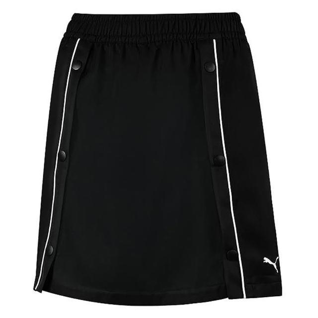 【PUMA】短裙 女 運動裙 亞規 BTG 黑 63172701(L748)