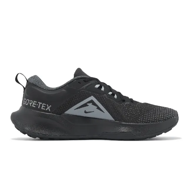 【NIKE 耐吉】越野跑鞋 Juniper Trail 2 GTX V2 男鞋 女鞋 黑 防水 戶外 機能 運動鞋(HM9734-001)