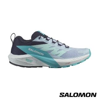 【salomon官方直營】女 SENSE RIDE 5 野跑鞋(羊絨藍/碳藍/藍)