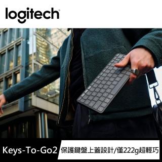 【Logitech 羅技】Keys-To-Go 2 輕巧藍牙鍵盤(石墨黑)
