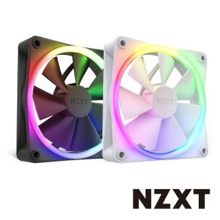 【NZXT 恩傑】NZXT 美商恩傑 F120 RGB 12公分 海灣扇 環保包(需搭配專用控制器)