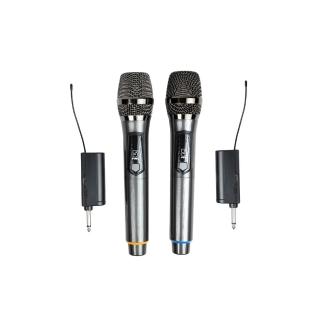 【ifive】充電式VHF無線麥克風二入組 if-VF02(手持 動圈式 歡唱 卡拉OK)