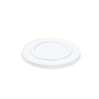 【CLEAN 克林】850/1000cc 環保無塑圓形餐盒蓋 50組(可微波扁碗 紙碗 植纖碗 免洗餐具 紙餐盒 保鮮盒)