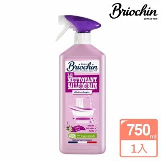 【Jacques Briochin 藍牌碧歐馨】天然花香浴廁多效清潔劑 750ml(浴室專用 專櫃公司貨)