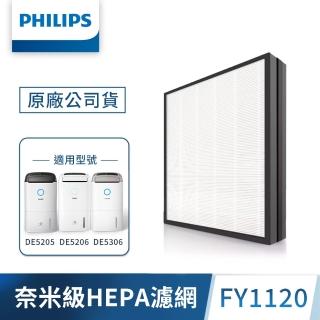 【Philips 飛利浦】PM0.003奈米級抗敏濾網-FY1120/00(適用DE5205、DE5206、DE5306)
