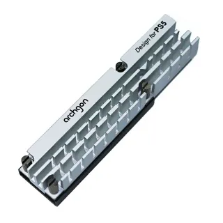 【archgon 亞齊慷】PS5散熱片 M.2 2280/22110 SSD固態硬碟散熱片/高效能導熱膠(HS-1110-PS5)