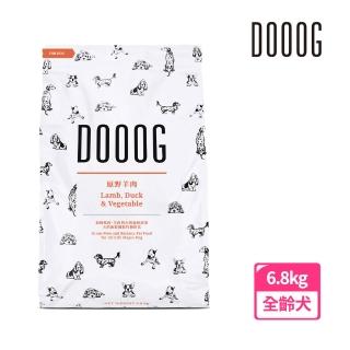 【DOOOG 杜革】即期品 無穀低敏犬糧-原野羊肉15LB·皮毛保健配方(全齡犬適用 狗飼料)