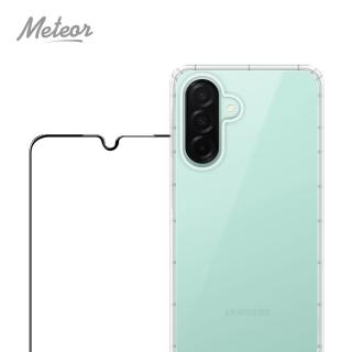 【Meteor】Samsung Galaxy A26 5G 手機保護超值2件組(透明空壓殼+鋼化膜)