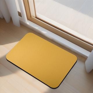 【怪獸】日竹門 超吸 軟式珪藻土吸水地墊 斜紋線韻系列 60x40cm(吸水地墊 軟式珪藻土 珪藻土地墊)
