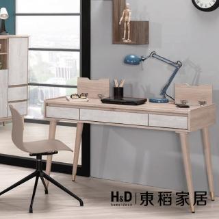 【H&D 東稻家居】書桌4尺 學習桌 電腦桌(TCM-06995)