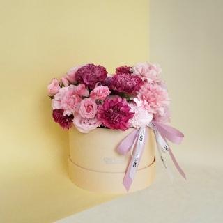 【CNFlower 西恩】PINK LOVE 鮮花禮盒(鮮花/驚喜/祝福)