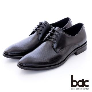 【bac】紳士首選 俐落德比紳士皮鞋(黑色)