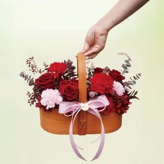【CNFlower 西恩】母親節限定 優雅庭園 恆星花禮(永生花/浪漫/驚喜/居家擺飾)