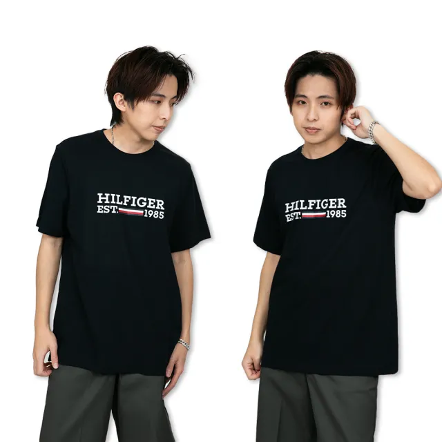 【Tommy Hilfiger】網眼 高質感 Tommy Hilfiger  短T 大尺碼 短袖 T恤 男生上衣 湯米(1374BG3)