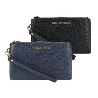 【Michael Kors】JET SET TRAVEL 荔枝紋多功能手拿皮夾/手機包(限量商品)