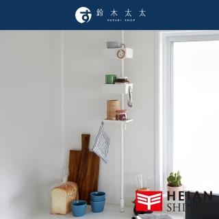 【HEIAN SHINDO 平安伸銅】[直撐款] tatecco 免鑽牆萬能伸縮桿 TCR-3WH(max 190cm / 3kg 鈴木太太公司貨)