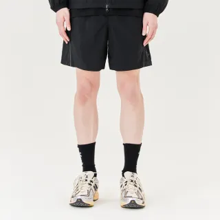 【Mark Gonzales官方旗艦】男女同款 小天使尼龍短褲-黑色