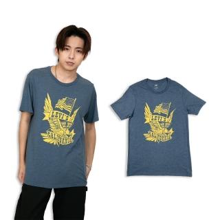 【LEVIS】Levis 美國國旗 老鷹 李維斯 短T 短袖 柔軟 T恤 大尺碼 平輸品(短袖 T恤1028CY3)