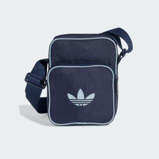 【adidas 愛迪達】側揹包 斜揹包 小包 運動小包 隨身小包 三葉草 ADICOLOR SIB 藍 JD5544