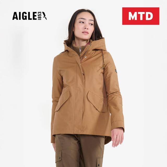 【AIGLE】女 MTD 防水透氣外套｜AG-4AU47(防水外套 防風 女外套)