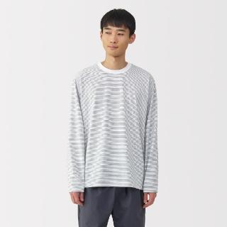 【MUJI 無印良品】男天竺圓領長袖T恤(共4色)