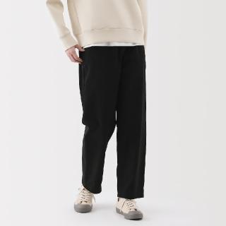 【MUJI 無印良品】女水洗棉舒適錐形褲(共4色)