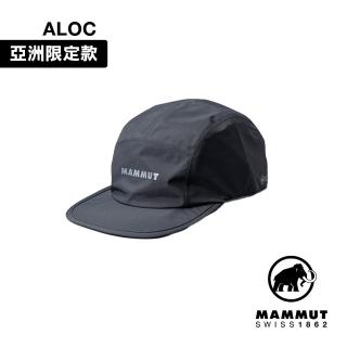 【Mammut 長毛象官方直營】Climate Gore-Tex Cap AF 防風防水鴨舌帽 黑色 #1191-01960