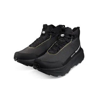 【Mammut 長毛象官方直營】Aenergy Mtn Mid GTX Men 防水中筒健行鞋 男款 綠鬣蜥 #3030-05320