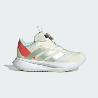 【adidas 愛迪達】運動鞋 童鞋 中童 兒童 旋鈕式 DURAMO SL2 BOA K 紅綠黃 JS2808
