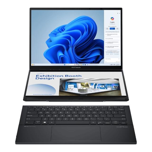 【ASUS 華碩】特仕版 14吋輕薄筆電(Zenbook Duo UX8406CA/Ultra 9 285H/32G/4TB/W11)