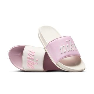 【NIKE 耐吉】拖鞋 女鞋 W OFFCOURT SLIDE MIX 米白粉 FQ7646-104