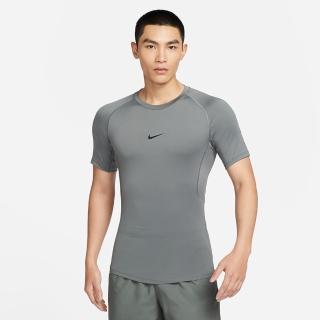 【NIKE 耐吉】短袖上衣 男 訓練 慢跑 AS M NP DF TIGHT TOP SS 灰 FB7933-084
