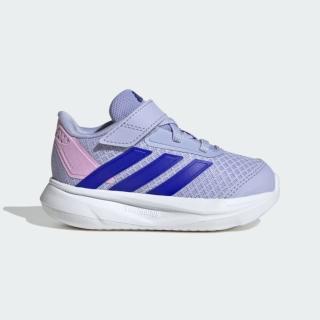 【adidas 愛迪達】運動鞋 童鞋 小童 兒童 魔鬼氈 DURAMO SL2 EL I 紫 JS2806(C5228)