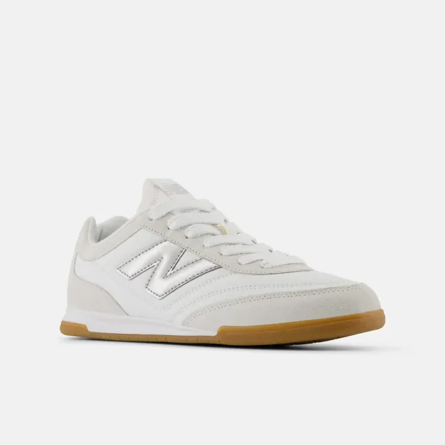【NEW BALANCE】NB 休閒鞋 男鞋 女鞋 運動鞋 麂皮 白灰 URC42WSD-D楦(4636)