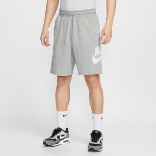 【NIKE 耐吉】短褲 男 運動褲 AS M NK CLUB ALUMNI FT SHORT 灰 FQ4951-063(3L6209)
