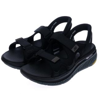 【SKECHERS】男鞋 健走系列涼拖鞋 瞬穿舒適科技 MAX CUSHIONING PREMIER 2.0 SANDAL(229217BKCC)